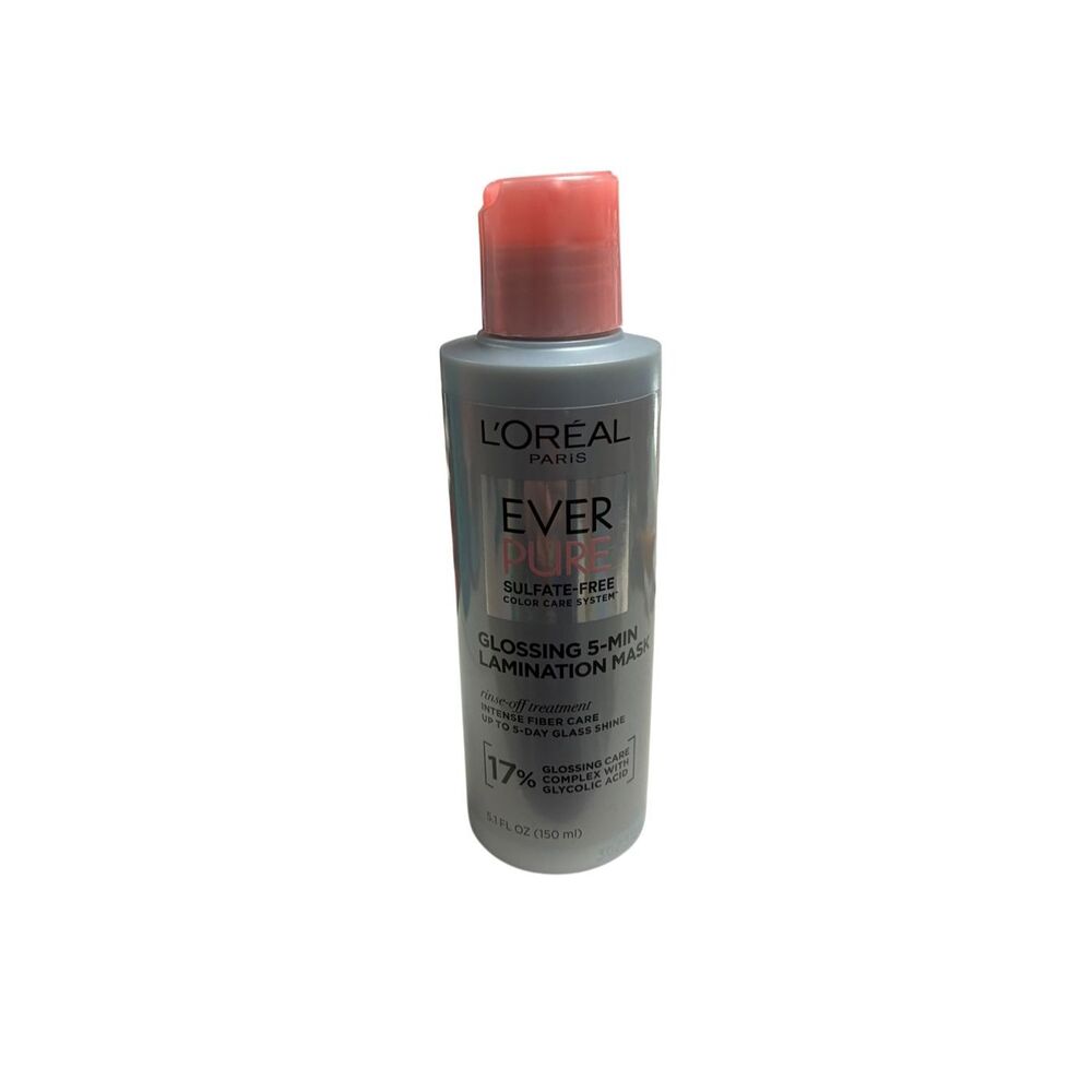 L’Oréal EverPure Glossing 5 Min Lamination Mask 5.1oz NEW